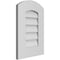 Ekena Millwork Arch Top Surface Mount PVC Gable Vent: Functional, w/ 3-1/2"W x 1"P Standard Frame, 14"W x 20"H GVPAR14X2001SF - alternate 2